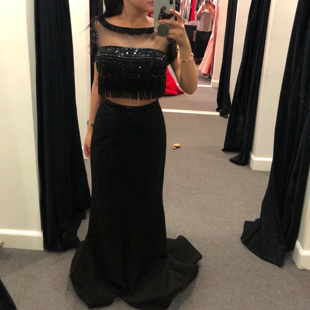 Sherri Hill Two Pice Dress Gown